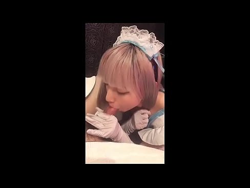 ❤️ Japonski idol [mayuka], kostum francoske služkinje, 1. del, fafanje in onaniranje z losjonom ❤️ Porno na sl.hentaisea-com.ru ☑